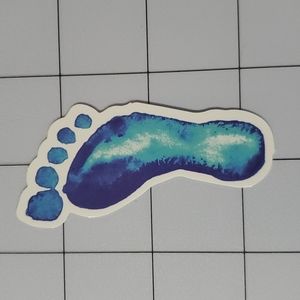 Footprint Sticker
